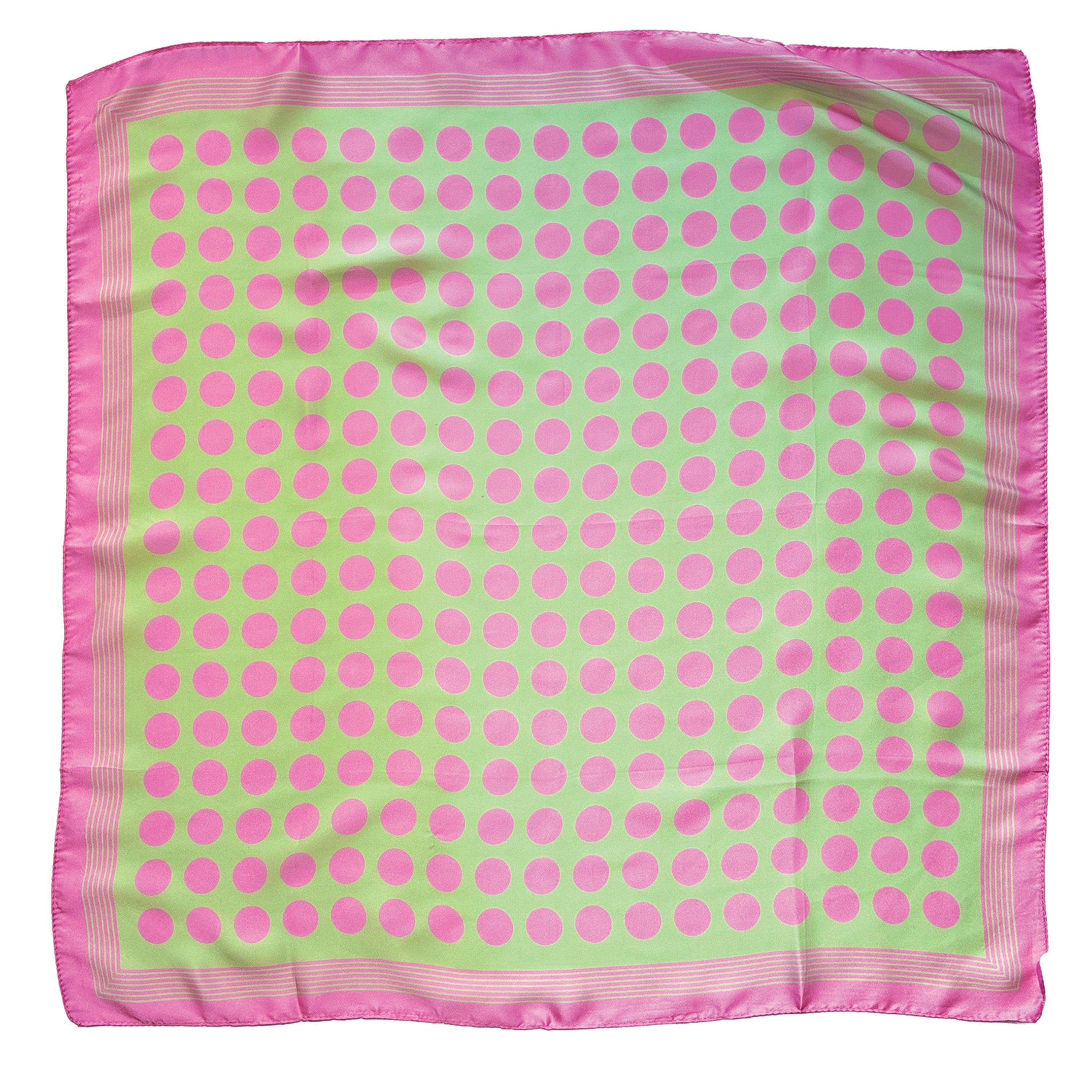 Polka Dot Print Square Scarf - Charming Charlie