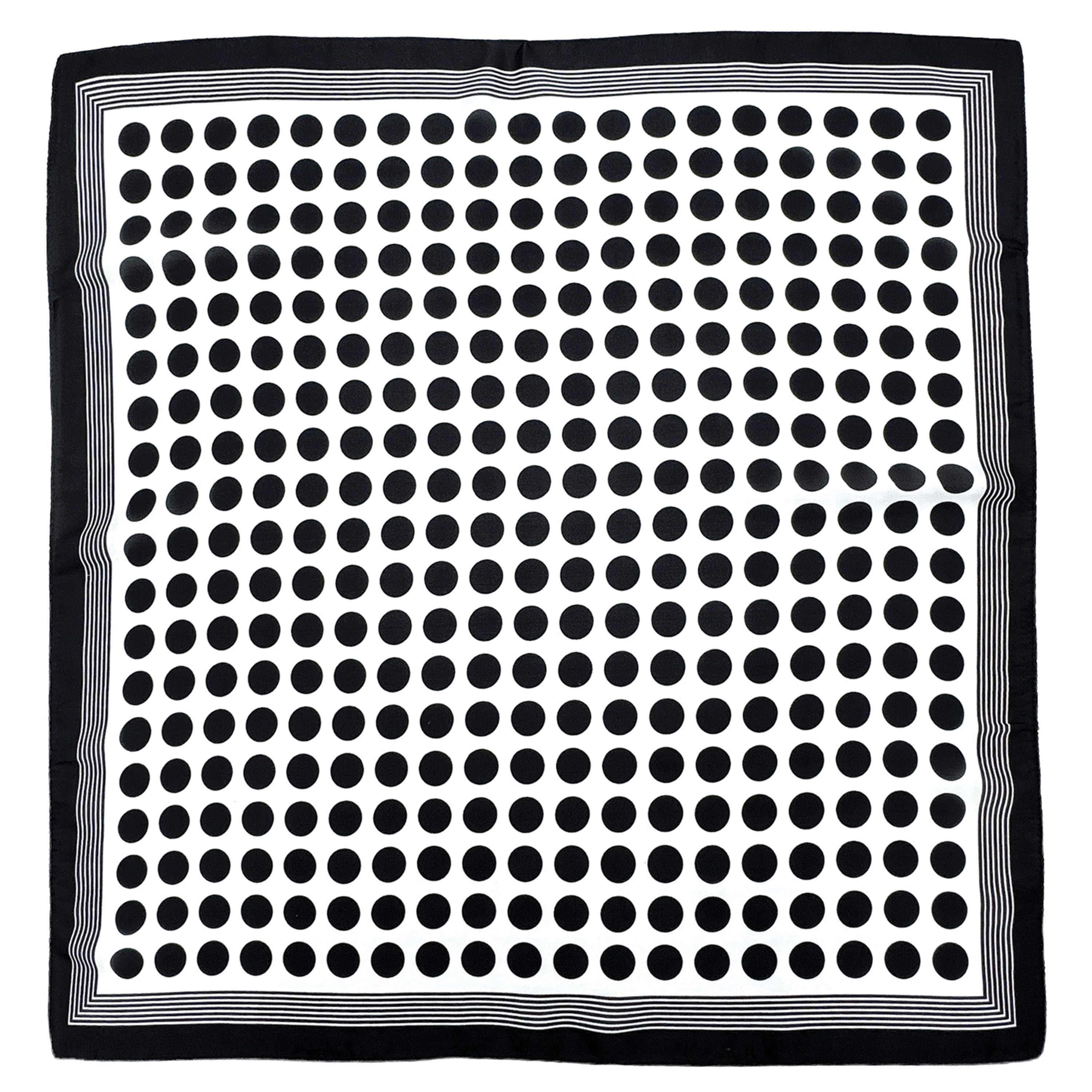Polka Dot Print Square Scarf - Charming Charlie