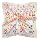 Heart Print Square Scarf - Charming Charlie