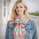 Citrus Print Square Scarf - Charming Charlie