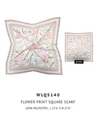 Flower Print Square Scarf - Charming Charlie