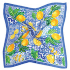 Lemon Print Square Scarf - Charming Charlie