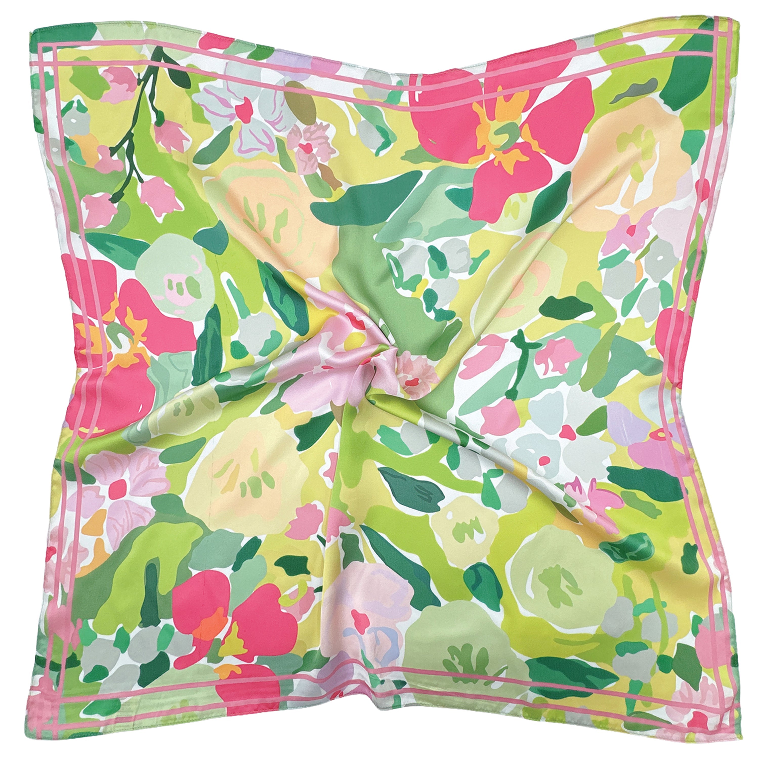 Floral Print Square Scarf - Charming Charlie