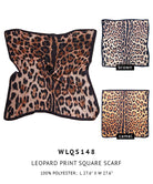 Leopard Print Square Scarf - Charming Charlie