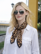 Leopard Print Square Scarf - Charming Charlie