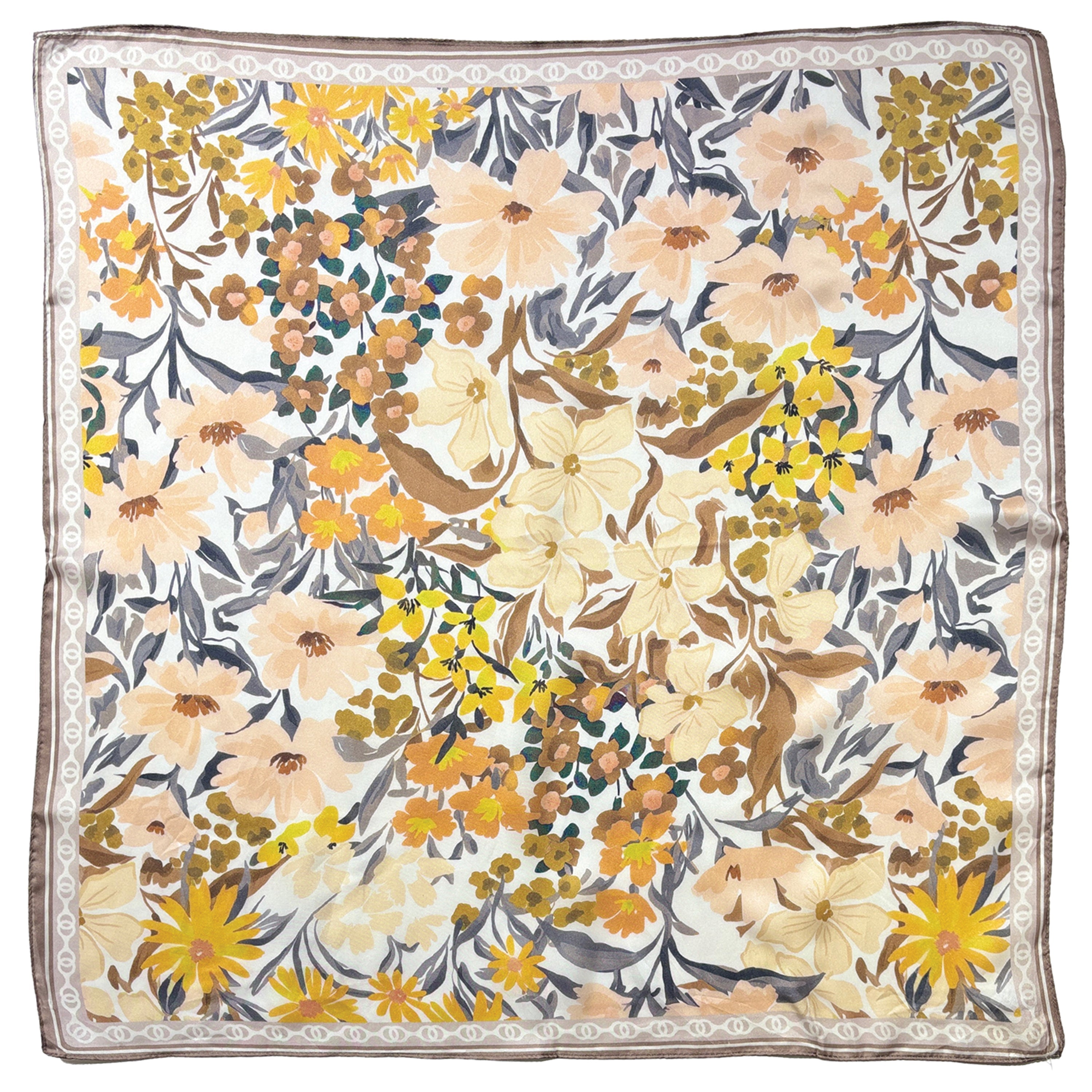 Floral Print Square Scarf - Charming Charlie