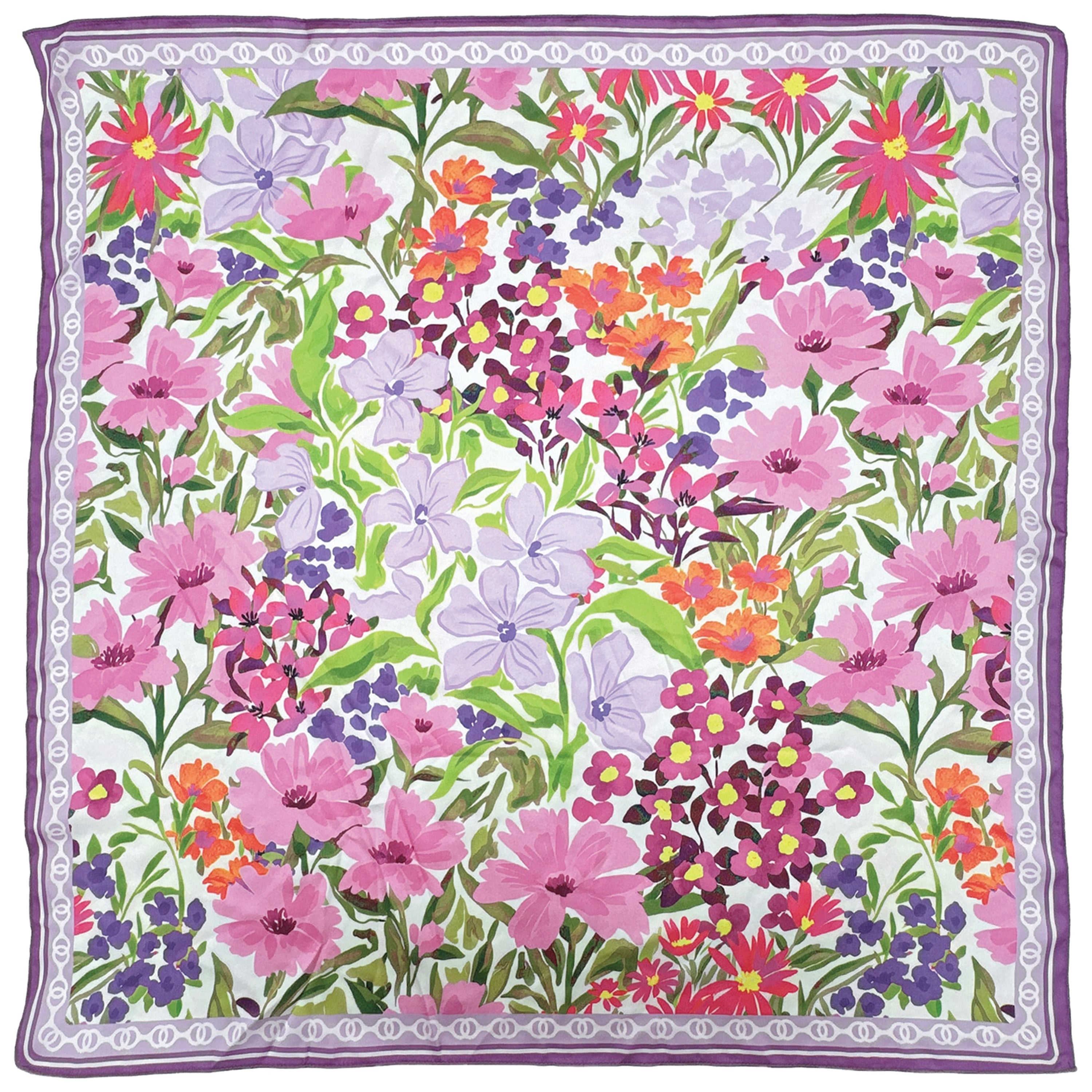 Floral Print Square Scarf - Charming Charlie