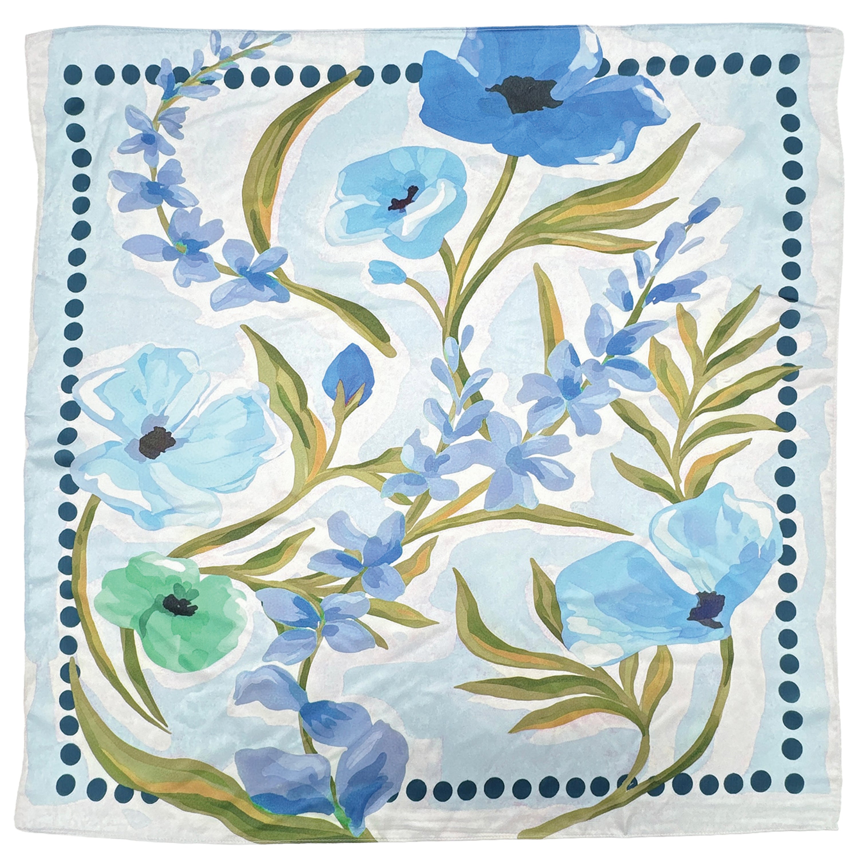 Water Color Print Square Scarf - Charming Charlie