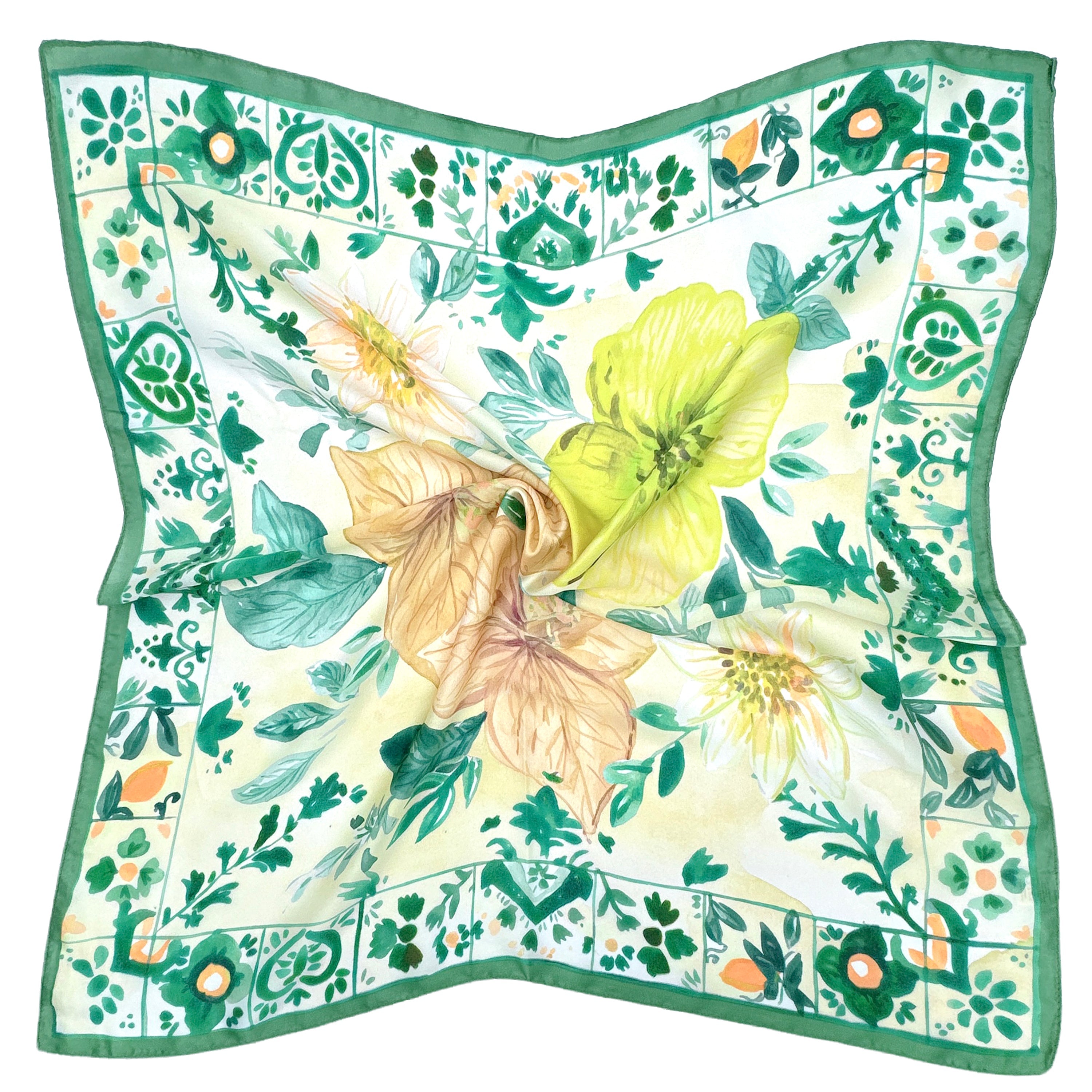 Floral Print Square Scarf - Charming Charlie