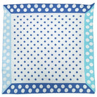 Polka Dot Border Print Square Scarf - Charming Charlie