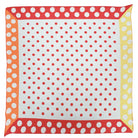 Polka Dot Border Print Square Scarf - Charming Charlie