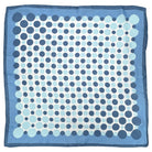 Polka Dot Border Print Square Scarf - Charming Charlie