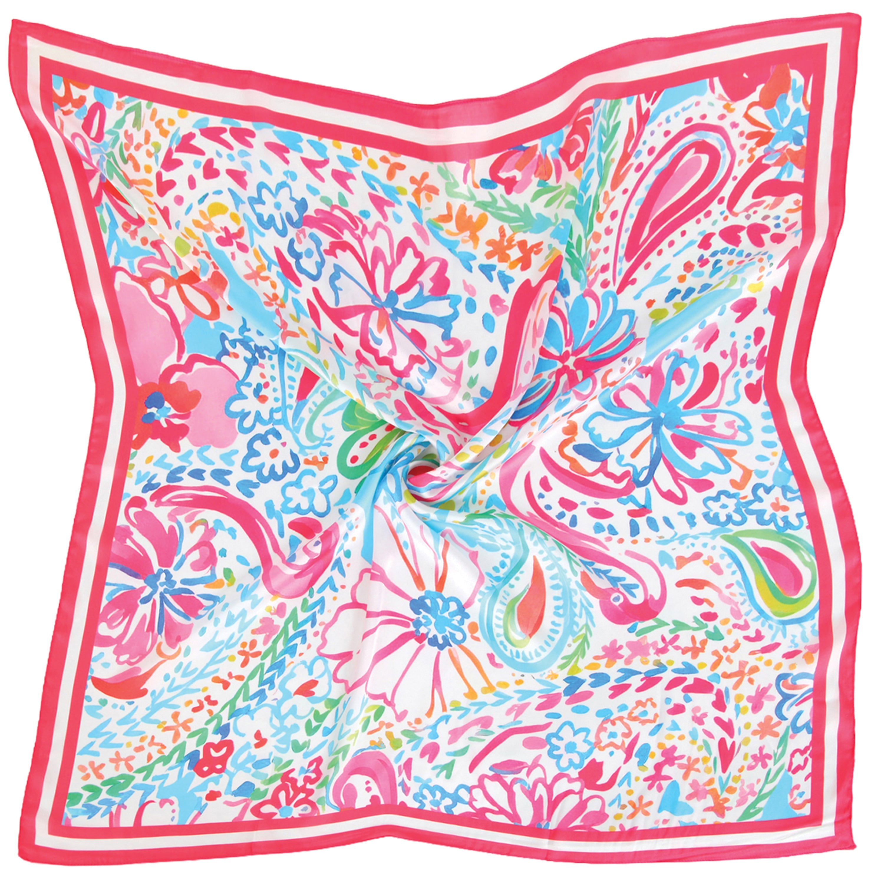 Paisley Print Square Scarf - Charming Charlie