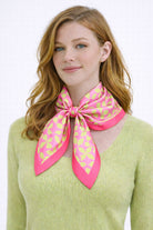 Geometric Print Square Scarf - Charming Charlie