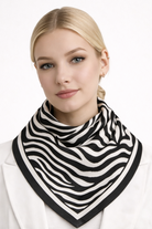Zebra Print Square Scarf - Charming Charlie