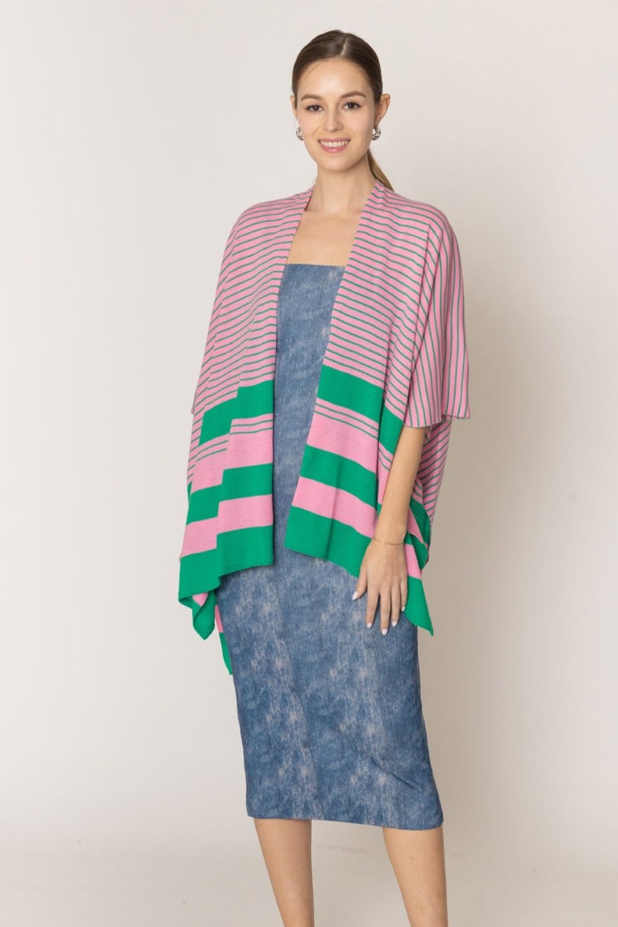 Stripe Ruana - Charming Charlie