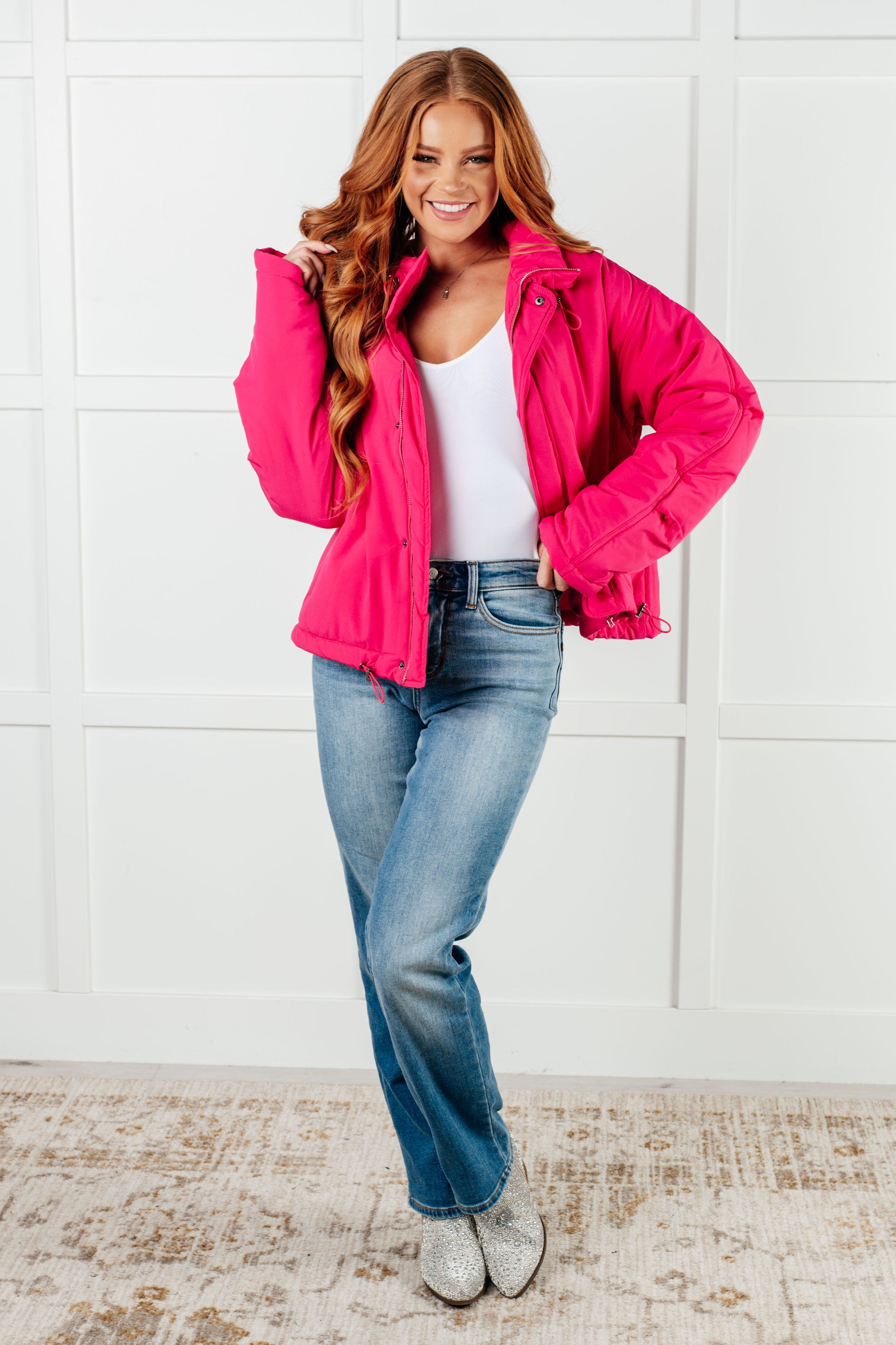 Warm Regards Puffer Jacket - Charming Charlie