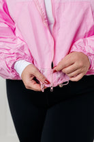 Weak in the Knees Windbreaker - Charming Charlie