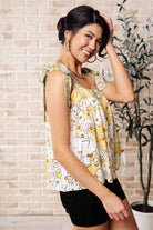 What's Happening Here Floral Tank - Charming Charlie