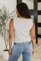 What's the Plan Lettuce Hem Tank in Heather Grey - Charming Charlie