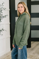 What a Catch Open Weave Pullover - Charming Charlie