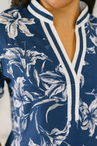Wheels Are in Motion Puff Sleeve Floral Blouse - Charming Charlie