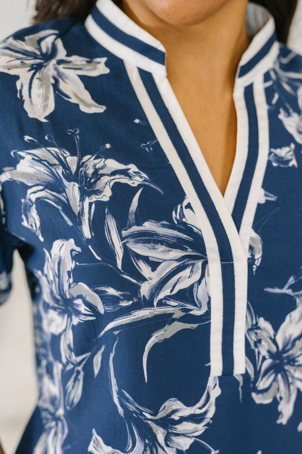 Wheels Are in Motion Puff Sleeve Floral Blouse - Charming Charlie