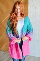 When We're Grooving Open Front Cardigan - Charming Charlie