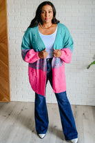 When We're Grooving Open Front Cardigan - Charming Charlie
