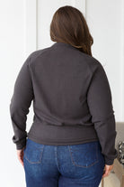 Where Are You Zip Up Jacket in Black - Charming Charlie