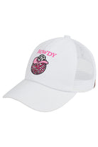 White C.C Howdy Discoball Embroidered Baseball Cap is a stylish and unique addition to any wardrobe. Made with high-quality materials and expertly embroidered with a discoball design, this cap is perfect for those looking to make a statement. Stand out from the crowd and enjoy the benefits of both fashion and comfort with this one-of-a-kind cap.