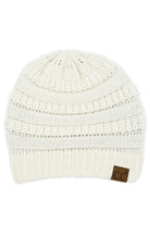 White C.C Ribbed Knit Solid Color Beanie offers a timeless design with durable ribbed knitting, ensuring a snug and comfortable fit. Crafted for warmth and versatility, this beanie is perfect for everyday wear, providing reliable protection against cold weather while maintaining a sleek, minimalist style that complements any outfit. Its solid color adds understated appeal, making it an essential accessory for both casual and outdoor use. 