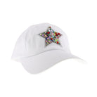 White  C.C Star Stone Embellishment Baseball Cap adds a touch of sparkle and glamour to any outfit. Made with high-quality materials, this cap is both stylish and durable. Perfect for a casual day out or a sports game, this cap is a must-have accessory for any fashion-forward individual.