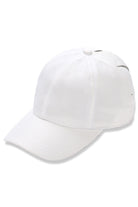White C.C Sunshine Multi Opening Baseball Pony Cap is designed to provide maximum comfort and style. With multiple openings and a classic baseball cap design, it allows for versatile wear and is perfect for any outdoor activity. Made with high-quality materials, it offers a durable and fashionable accessory for everyday use.