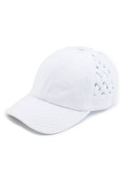 White C.C WEAVON BASKET CRISS-CROSS PONYCAP is a stylish and functional accessory for any outfit. Made with high-quality materials, this cap features a unique criss-cross design, providing both style and comfort. Stay protected from the sun while looking your best with this trendy ponycap.