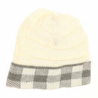 White-Lt.Grey- Buffalo Check Knit CC Beanie delivers expert-level warmth and style, combining a durable knit construction with a classic buffalo check pattern. Engineered for a comfortable, snug fit, this beanie provides reliable insulation while enhancing casual and outdoor ensembles with its timeless design. Its quality craftsmanship ensures lasting wear, making it an essential accessory for cold-weather seasons.
