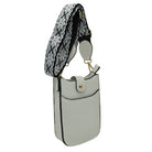 Vegan Leather Crossbody Bag with Adjustable Guitar Straps - Charming Charlie