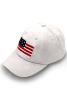 White C.C American Flag Chenille Patch Baseball Cap is a great accessory for patriotic individuals. The chenille patch adds a stylish and unique touch to the classic baseball cap design. Made with durable materials, it provides both comfort and durability. Show off your American pride with this cap.