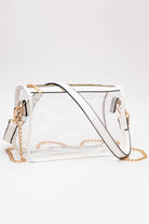 Clear Rectangle Stadium Concert Crossbody Bag - Charming Charlie