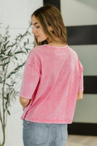 Who's That Girl Crochet Pocket T-Shirt - Charming Charlie