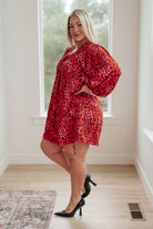 Wild About Life Animal Print Dress - Charming Charlie