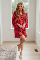 Wild About Life Animal Print Dress - Charming Charlie