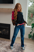 Wild About You Animal Print Sweater - Charming Charlie