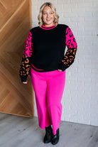 Wild About You Animal Print Sweater - Charming Charlie