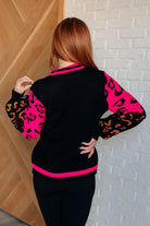 Wild About You Animal Print Sweater - Charming Charlie