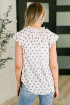 Willow Breeze Short Sleeve Blouse - Charming Charlie