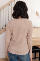 Winding Down Cable Detail Top - Charming Charlie