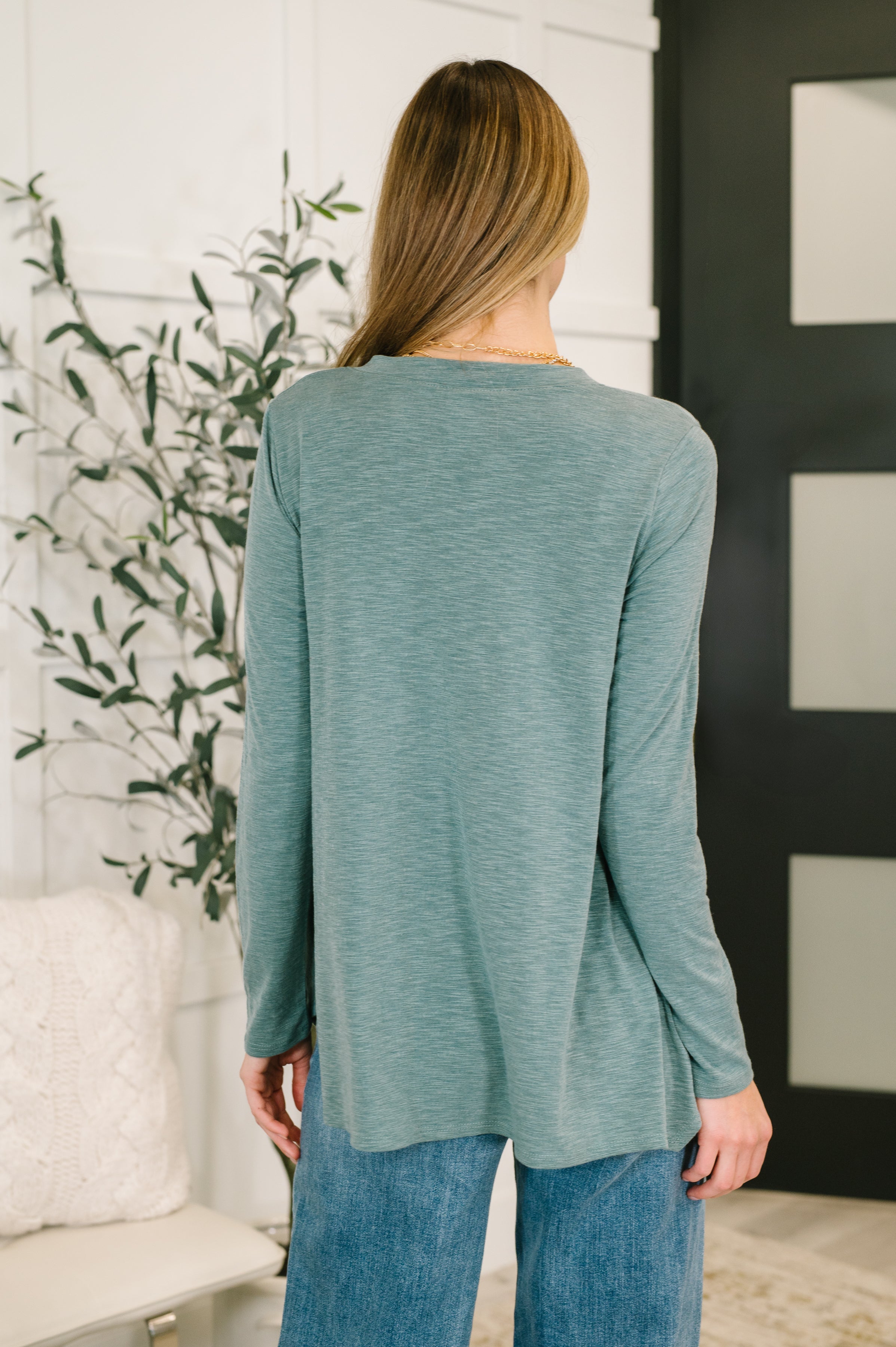 Wind off the Sea V-Neck Relaxed Top - Charming Charlie