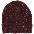 Wine Confetti Boucle Knit Cuff Beanie offers expert-level warmth and style with its textured boucle knit fabric. Designed for a secure, comfortable fit, the cuffed edge provides additional insulation around the forehead and ears. This beanie’s subtle confetti pattern adds visual interest without overwhelming your look, making it a versatile accessory for both outdoor activities and casual wear in cooler climates. Durable and soft, it’s a refined choice for those seeking functional winter headwear. 