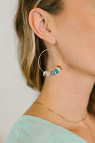 Wouldn't Put It Pastel Her Hoop Earrings - Charming Charlie